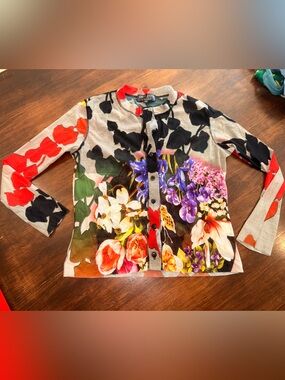 Petit Pois by Viviana G. Cropped cardigan xs